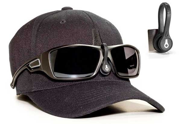 A face cap and sunglasses for men