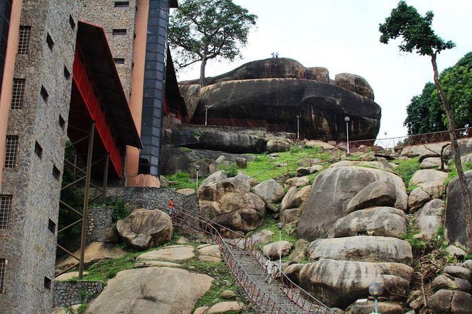 Olumo Rock in Abeokuta, Ogun State