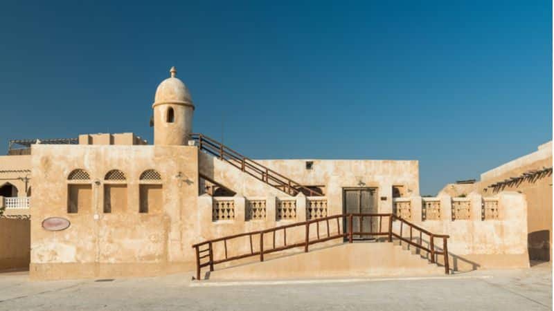 old brown buildings in tourist attractions in Al Wakrah, Qatar