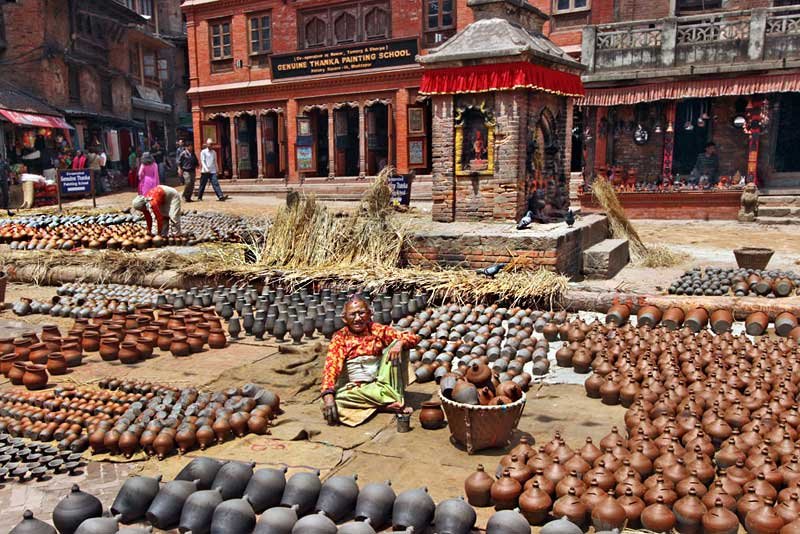 See the amazing Pottery Square in your list of Places to Visit in Bhaktapur