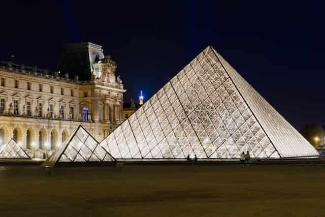 the Louvre Museum in Paris