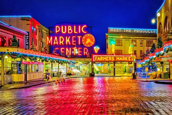 pike market place, seattle solo trip